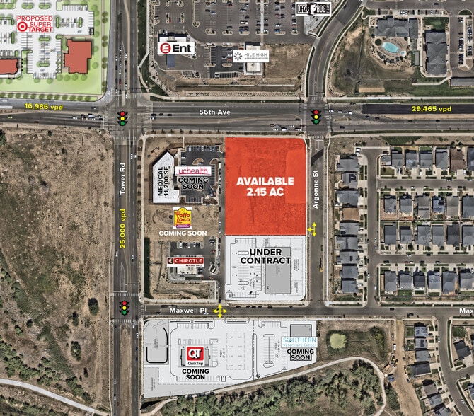 56th Ave & Tower Road, Denver, CO for sale - Building Photo - Image 1 of 2