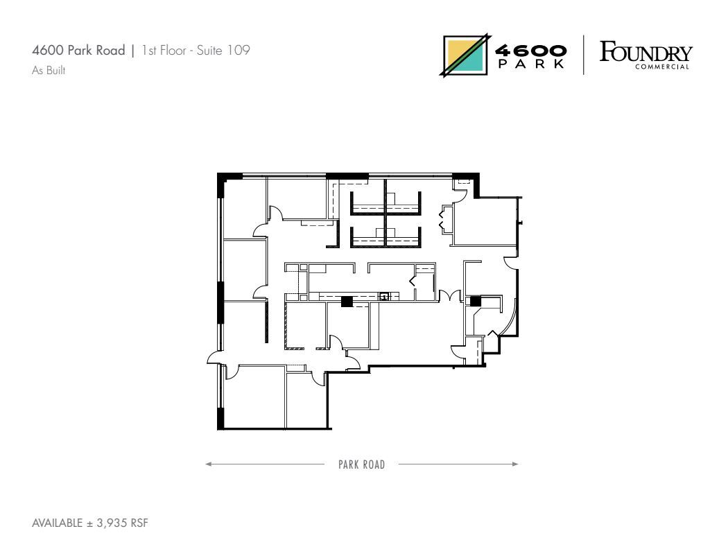 4600 Park Rd, Charlotte, NC for lease Floor Plan- Image 1 of 1