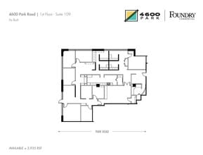4600 Park Rd, Charlotte, NC for lease Floor Plan- Image 1 of 1