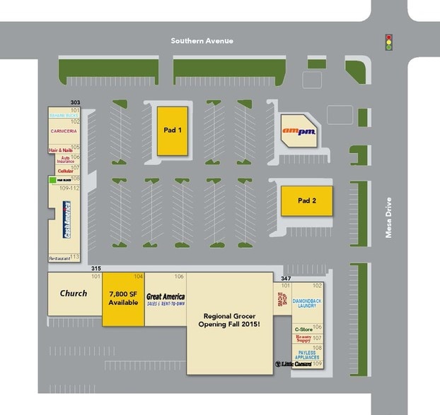 E Southern Ave, Mesa, AZ for lease - Primary Photo - Image 1 of 7
