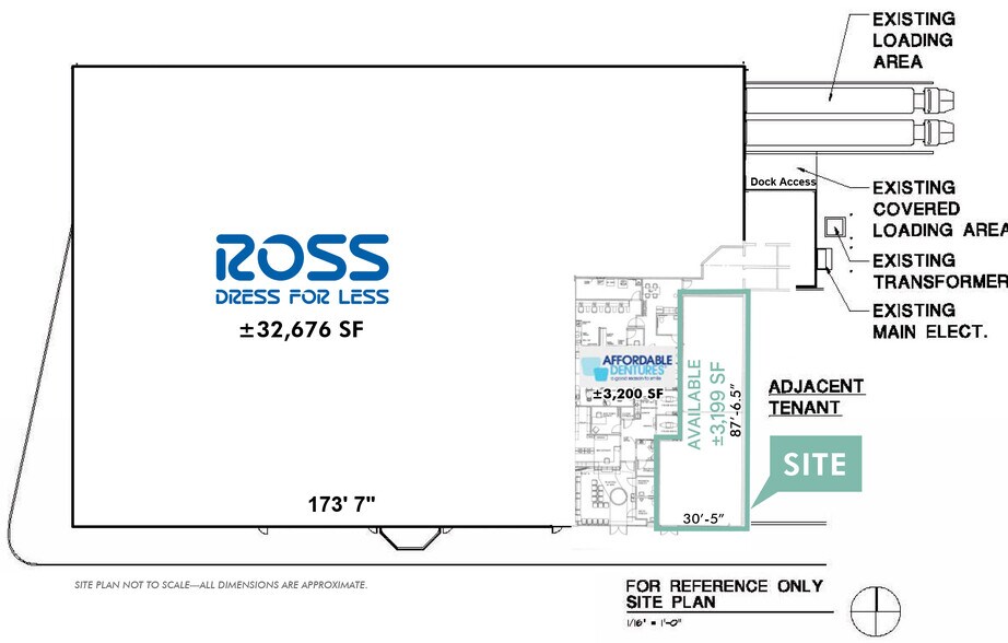 1740 Santa Clara Dr, Roseville, CA à louer - Plan d’étage - Image 3 de 6