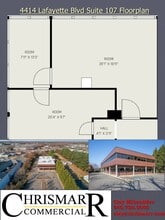 4414 Lafayette Blvd, Fredericksburg, VA à louer Plan d’étage- Image 1 de 1