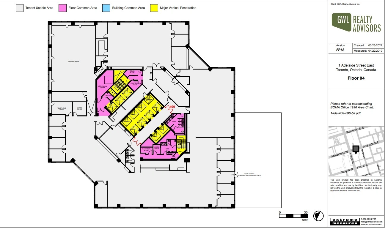 1 Adelaide St E, Toronto, ON for lease Floor Plan- Image 1 of 1