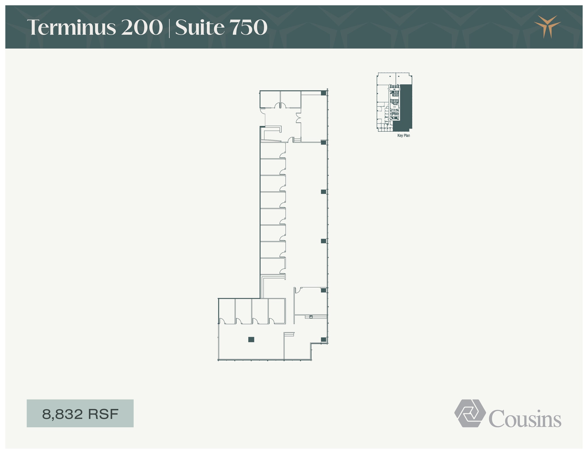 3280 Peachtree Rd, Atlanta, GA à louer Plan d’étage- Image 1 de 1