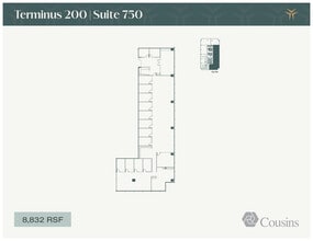 3280 Peachtree Rd, Atlanta, GA à louer Plan d’étage- Image 1 de 1