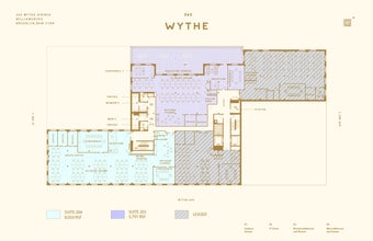 360 Wythe Ave, Brooklyn, NY à louer Plan d’étage- Image 1 de 4