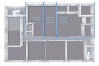 400 N Washington St, Falls Church, VA for lease Floor Plan- Image 1 of 6