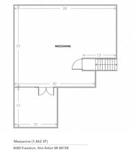 4660-4684 Freedom Dr, Ann Arbor, MI for lease Floor Plan- Image 2 of 6