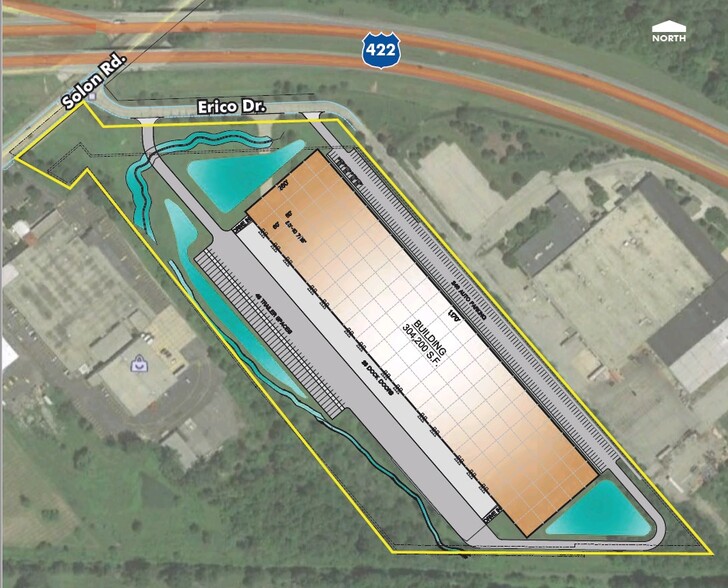 Erico Dr, Solon, OH à louer - Plan de site - Image 2 de 2