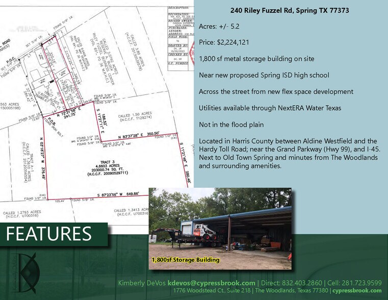 240 Riley Fuzzel rd, Spring, TX à vendre - Photo du bâtiment - Image 2 de 5