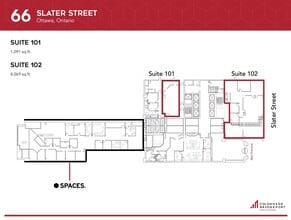 135 Laurier Av W, Ottawa, ON for lease Floor Plan- Image 2 of 2