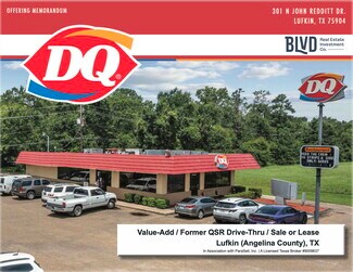 Plus de détails pour 301 N John Redditt Dr, Lufkin, TX - Commerce de détail à vendre