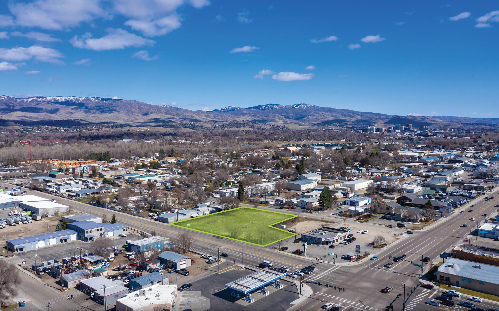 E Veterans Memorial Pky, Garden City, ID for lease Aerial- Image 1 of 5