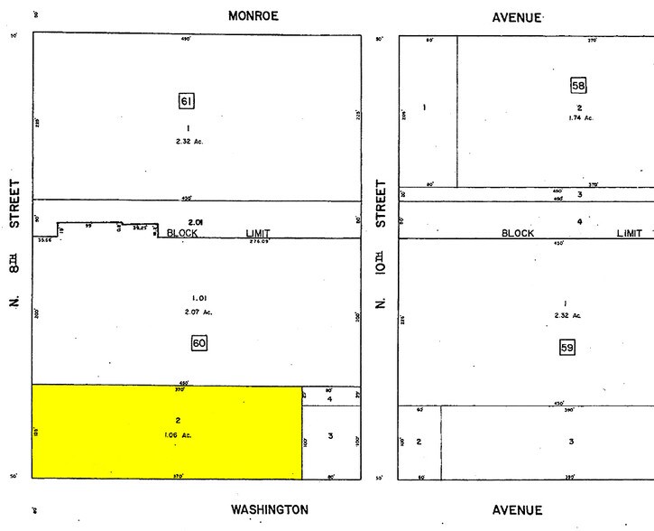 101 N 8th St, Kenilworth, NJ à louer - Plan cadastral - Image 3 de 4