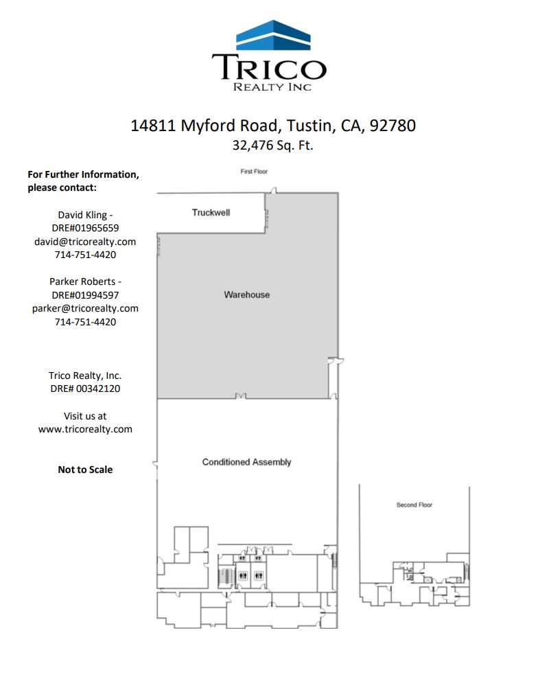 14811 Myford Rd, Tustin, CA for lease Floor Plan- Image 1 of 1