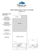 14811 Myford Rd, Tustin, CA for lease Floor Plan- Image 1 of 1