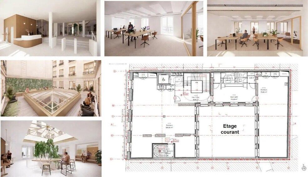 8 Rue Du Helder, Paris for lease - Floor Plan - Image 3 of 3