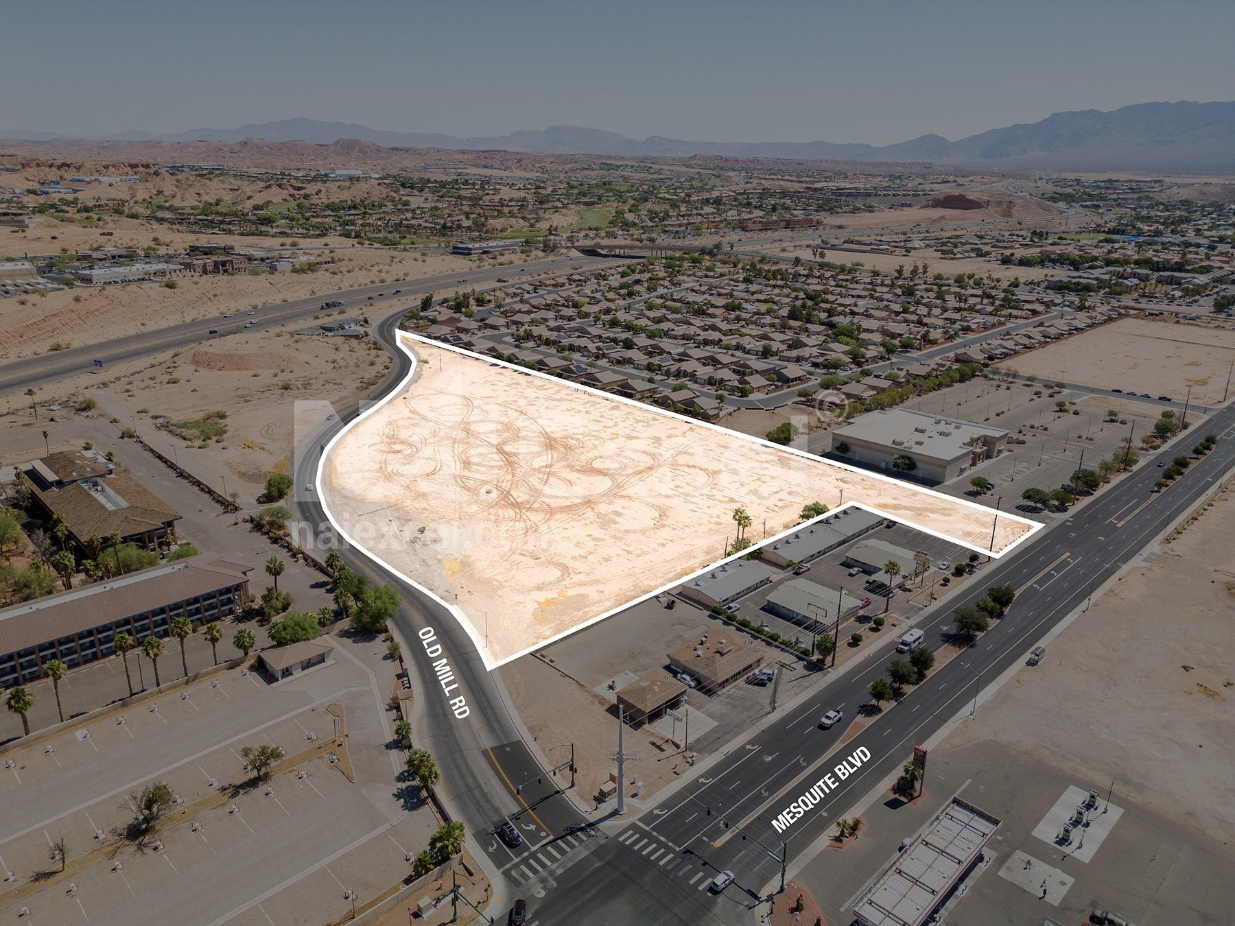 780 W Old Mill Rd, Mesquite, NV for sale Aerial- Image 1 of 8