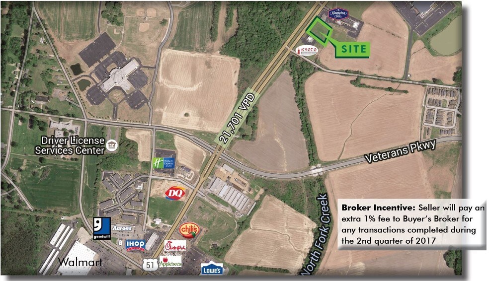 8820 US Highway 51, Millington, TN for sale - Aerial - Image 2 of 2