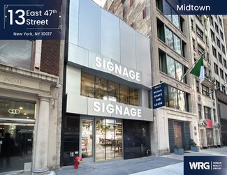 More details for 13 E 47th St, New York, NY - Retail for Lease