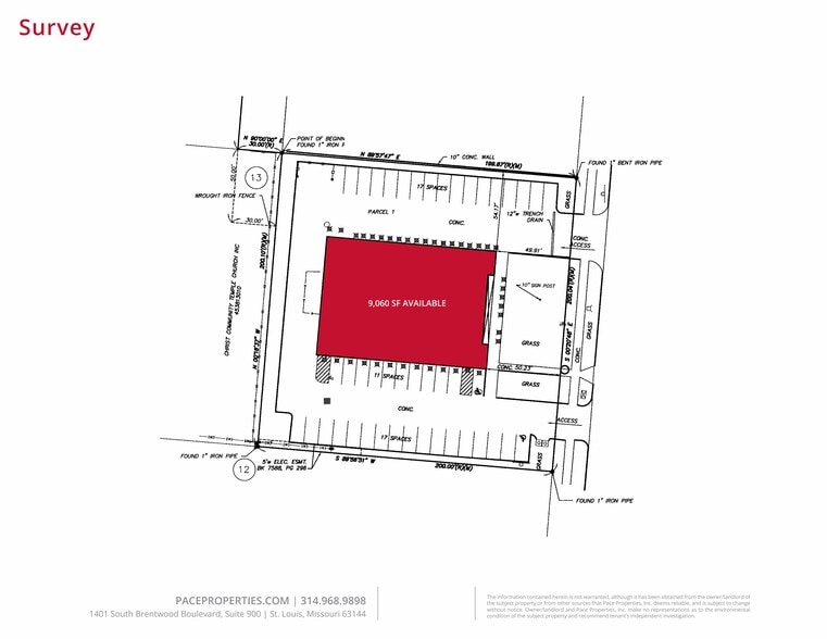 3501 N Kingshighway Blvd, Saint Louis, MO à vendre - Plan cadastral - Image 3 de 3
