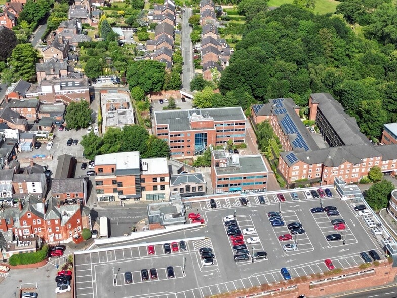 Church St, Wilmslow for lease - Aerial - Image 2 of 4
