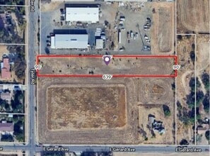 446 Tyler Rd, Merced, CA - Aérien Vue de la carte
