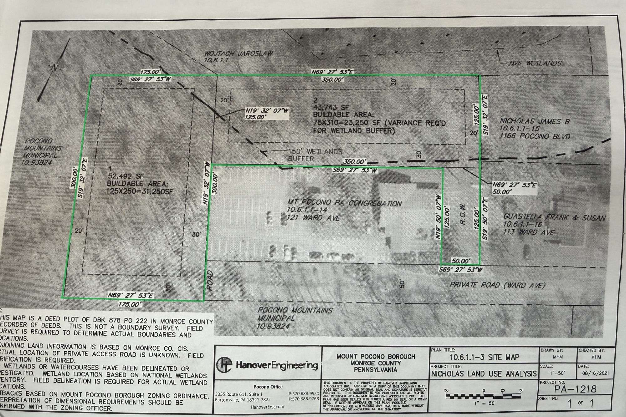 Ward Ave, Mount Pocono, PA for sale Primary Photo- Image 1 of 4