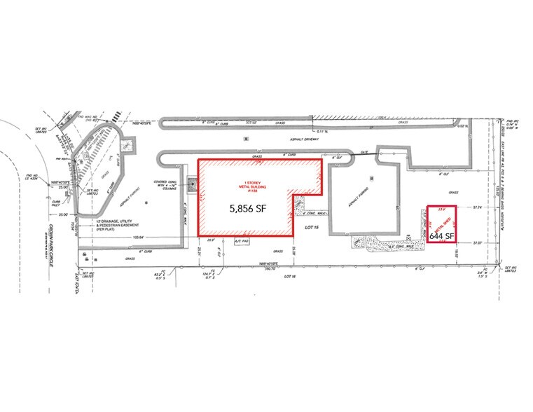 1133 Crown Park Cir, Winter Garden, FL à louer - Plan de site - Image 2 de 9