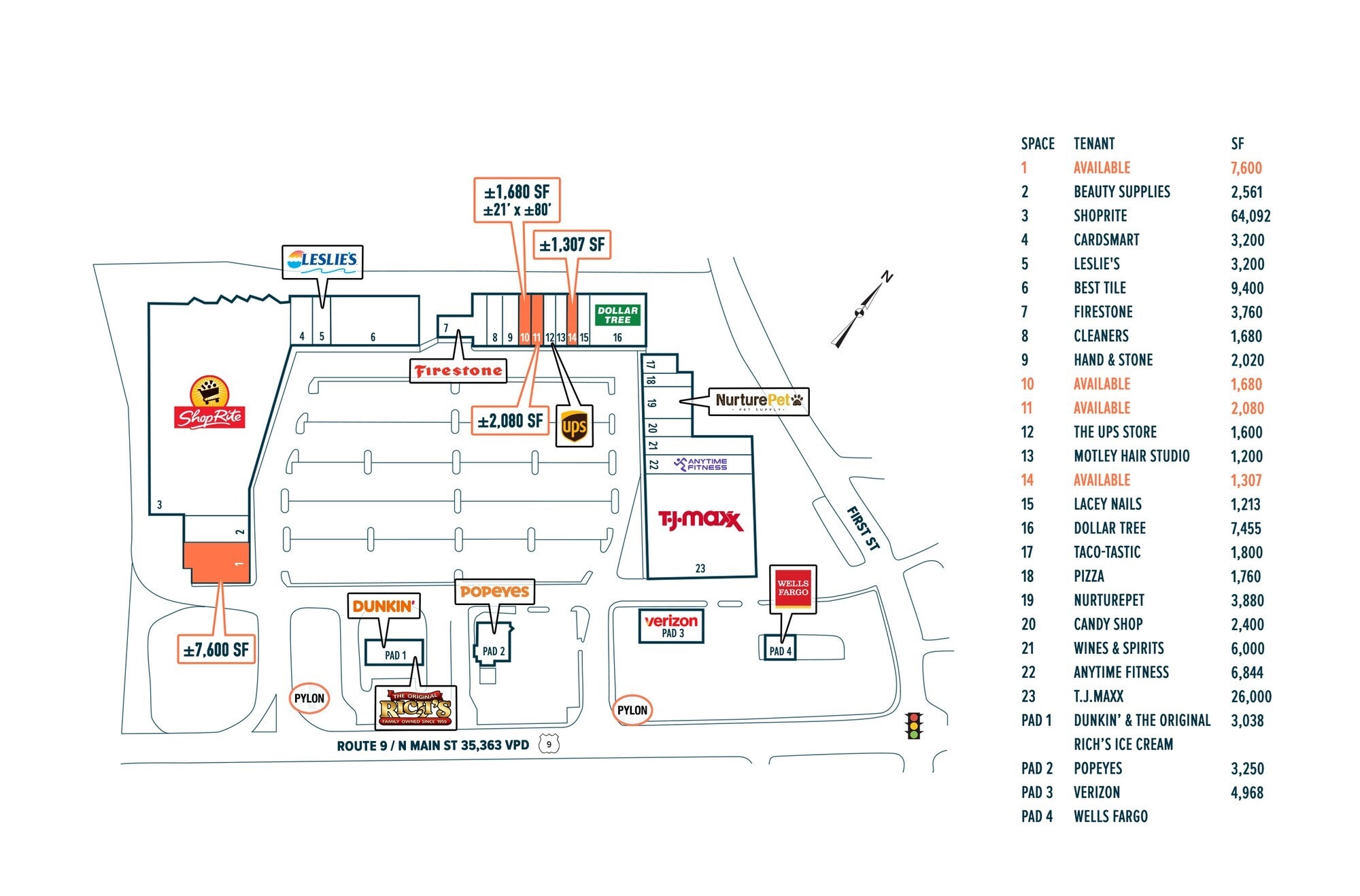 344 US Highway 9, Lanoka Harbor, NJ for lease Site Plan- Image 1 of 1