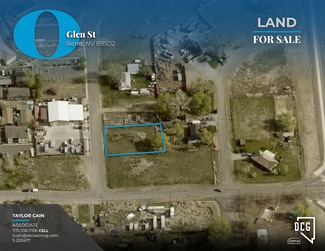 Plus de détails pour 0 Glen St, Reno, NV - Terrain à vendre