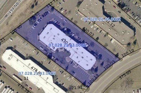 1860 Wooddale Dr, Woodbury, MN for lease - Plat Map - Image 2 of 6