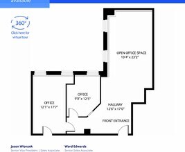 111 2 Ave S, Saskatoon, SK for lease Floor Plan- Image 1 of 2