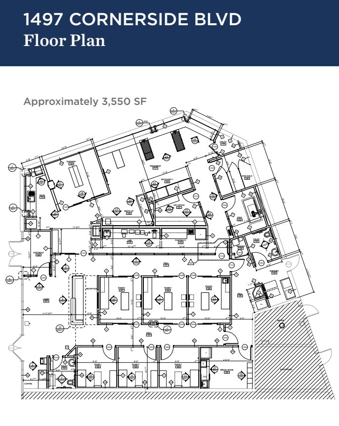 1497 Cornerside Blvd, Vienna, VA for lease Floor Plan- Image 1 of 1