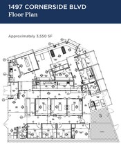 1497 Cornerside Blvd, Vienna, VA for lease Floor Plan- Image 1 of 1