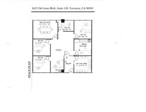 3625 Del Amo Blvd, Torrance, CA à louer Plan d’étage- Image 1 de 1