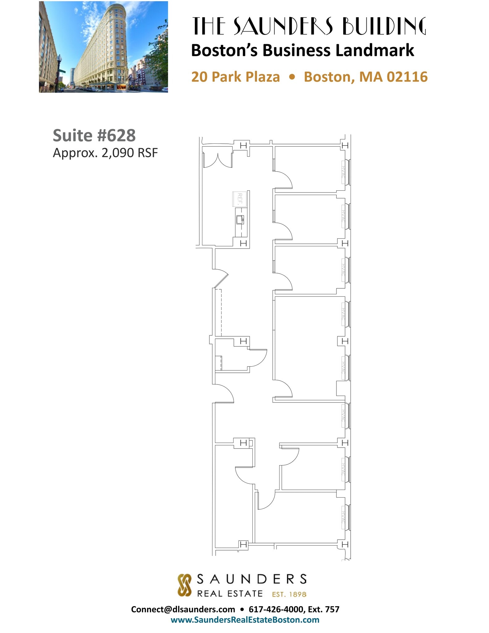 20 Park Plaza, Boston, MA for lease Site Plan- Image 1 of 1