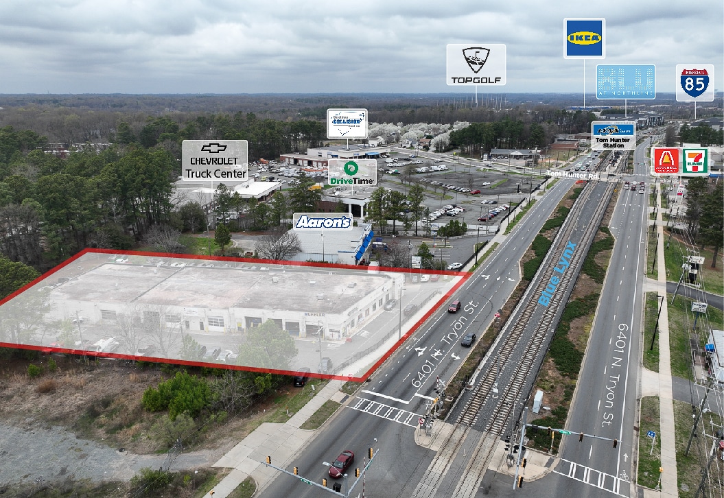 6401 N Tryon St, Charlotte, NC for lease Building Photo- Image 1 of 9