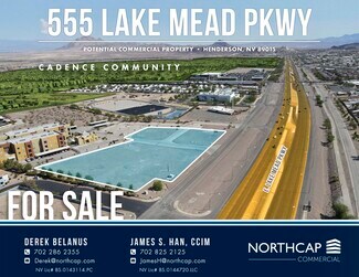 Plus de détails pour 555 Lake Mead Pkwy, Henderson, NV - Terrain à vendre