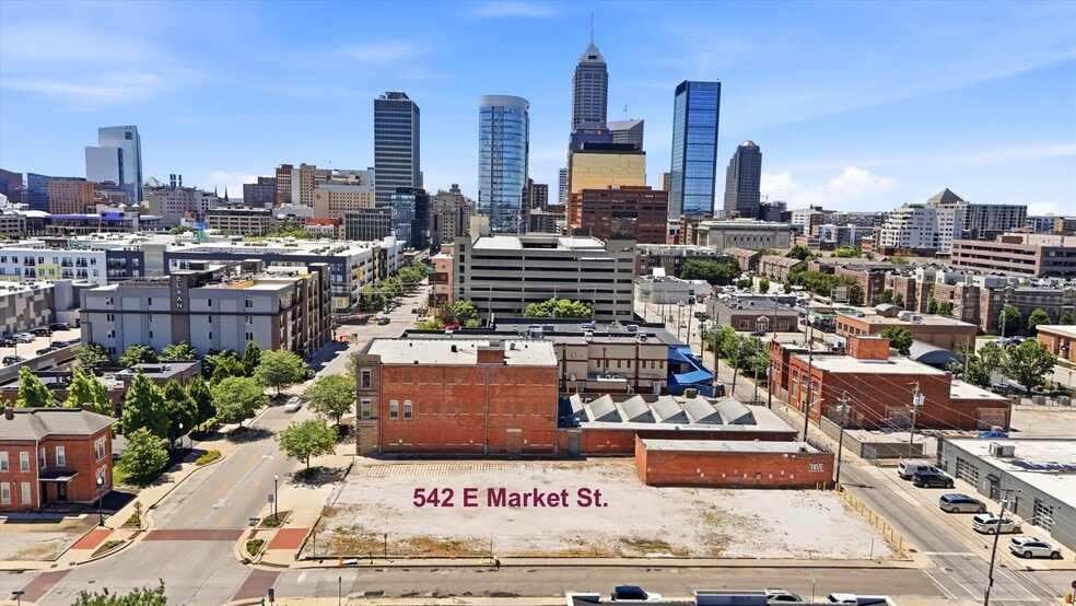536 E Market St, Indianapolis, IN for sale - Aerial - Image 3 of 30