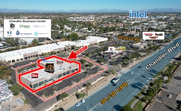 6170 W Chandler Blvd, Chandler, AZ - AÉRIEN  Vue de la carte - Image1