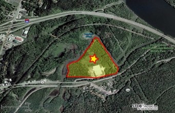 99 Textile Ln, Chattanooga, TN - aerial  map view