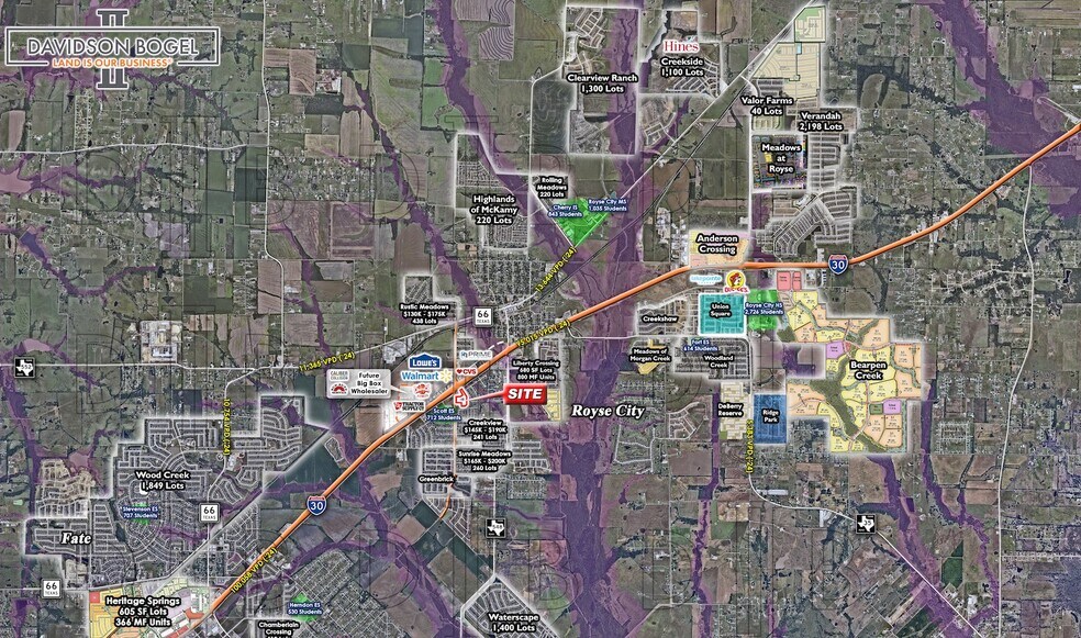 SEC I-30 & Erby Campbell Blvd, Royse City, TX à vendre - Photo du bâtiment - Image 2 de 2