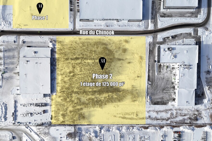 Rue Du Chinook, Québec, QC à louer - Plan de site - Image 2 de 3
