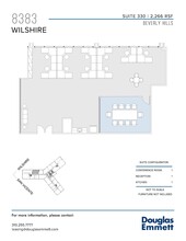 8383 Wilshire Blvd, Beverly Hills, CA à louer Plan d  tage- Image 1 de 1