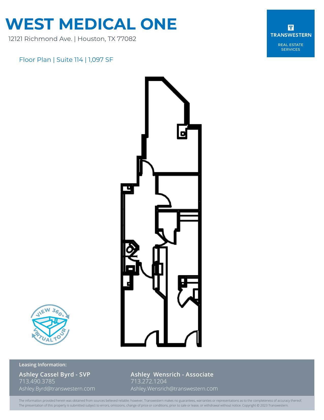 12121 Richmond Ave, Houston, TX for lease Floor Plan- Image 1 of 1