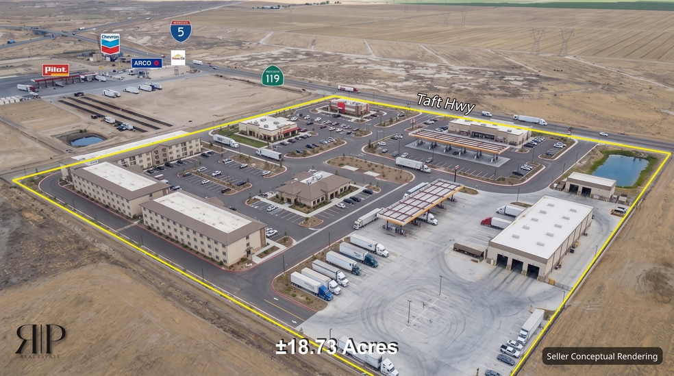 20638 Taft Hwy, Bakersfield, CA à vendre - Plan de site - Image 3 de 13