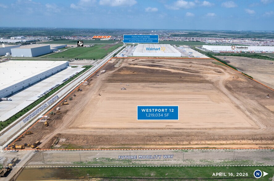 NWC Mobility & Distribution Dr, Fort Worth, TX for lease - Construction Photo - Image 2 of 7