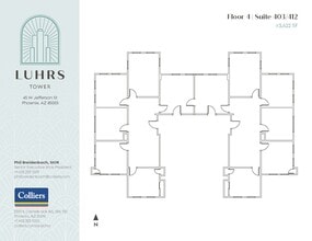45 W Jefferson St, Phoenix, AZ for lease Floor Plan- Image 1 of 1