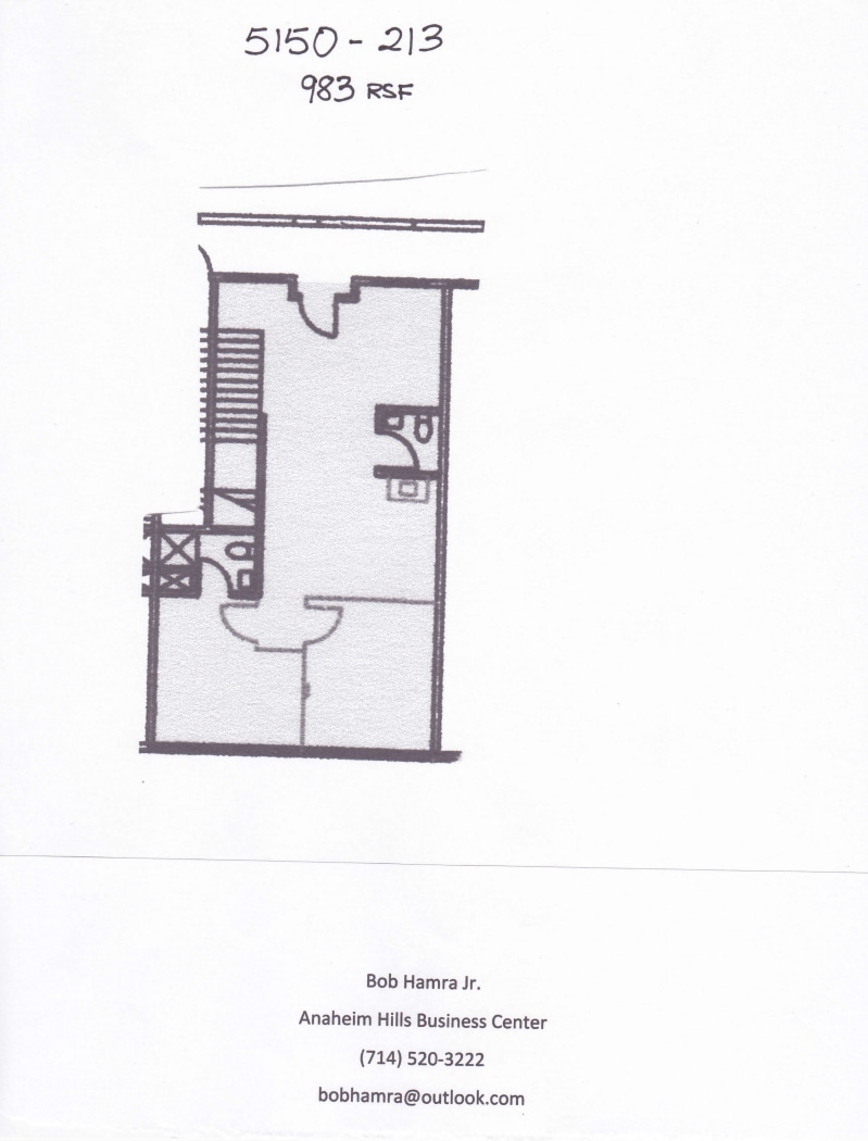 5100 E La Palma Ave, Anaheim, CA à louer Plan d’étage- Image 1 de 1